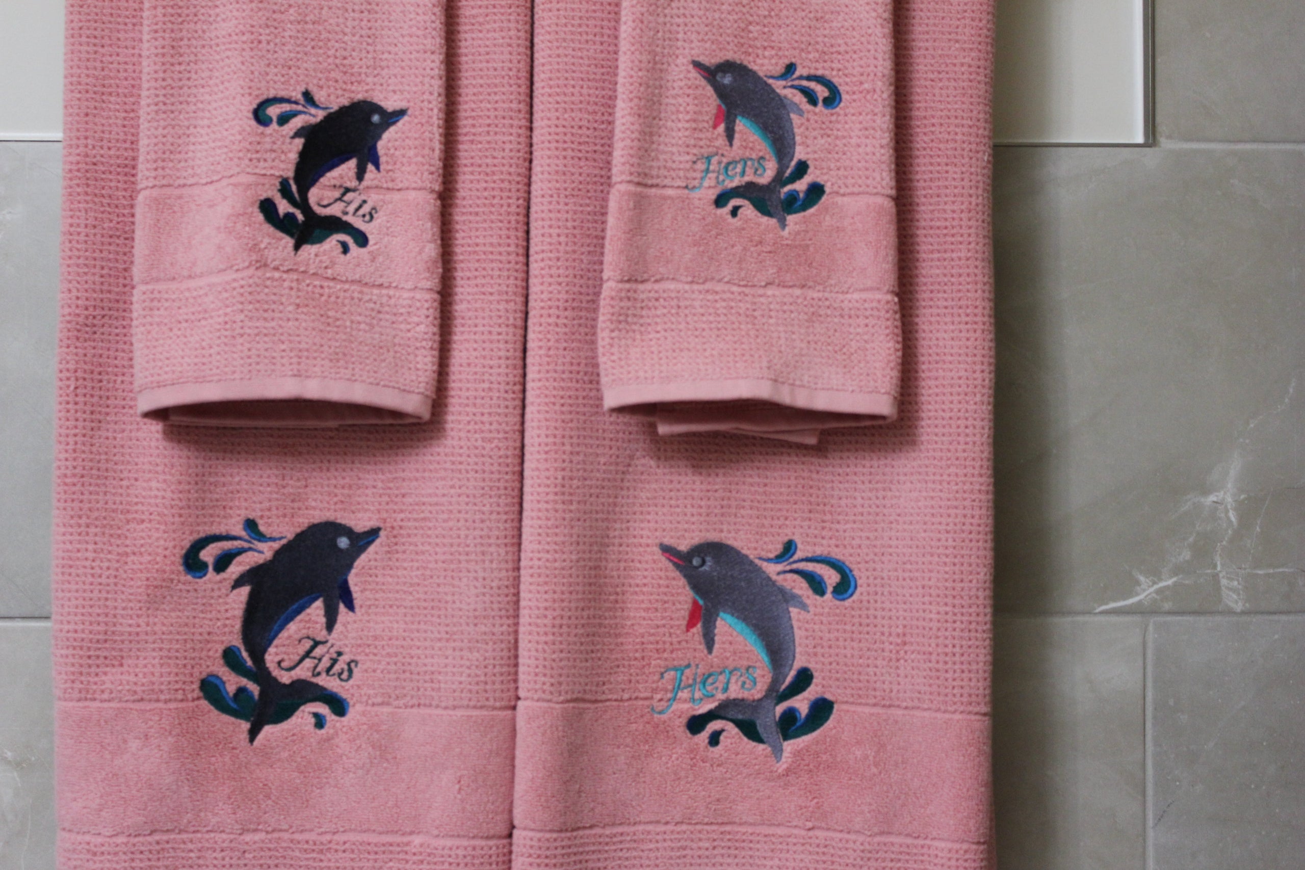 Dolphin towel set online